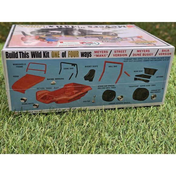 AMT Model Kit AMT651/12  Meyers "Manx" Dune Buggy New Sealed 1:25 Retro Deluxe - Picture 6 of 11